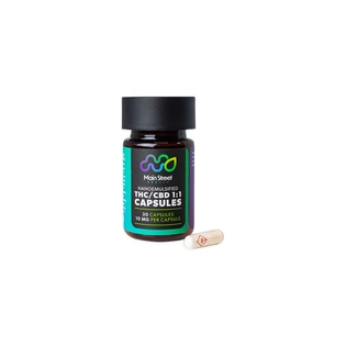 (0.33g) Main Street Health | Capsules - 1:1 THC:CBD [30pk] | 3-Day