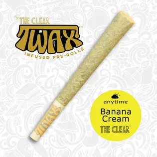 (each) The Clear TWAX Infused Pre-roll 1.25g | Banana Cream