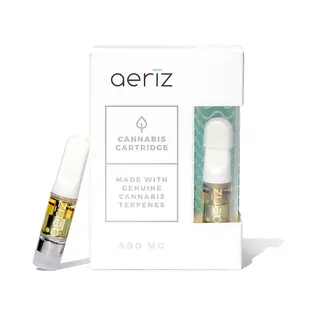 (0.5g) Cartridge | Aeriz | Gorilla Cookies [CO2 Distillate]