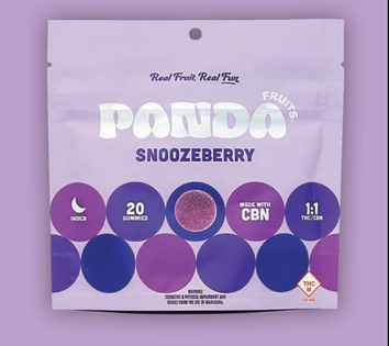 (3.5g) Snoozeberry 1:1 I Night Time Gummies I 100mg