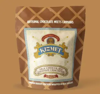 (each) Kizmet Milk Chocolate Graham Crackers 100mg