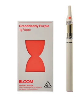 (0.5g) Cartridge | Bloom | Granddaddy Purple  [Distillate]