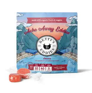 (0.1g) Fruit Chew | Betty's Eddies | Cherry [Ache Away Betty's] [10pk]