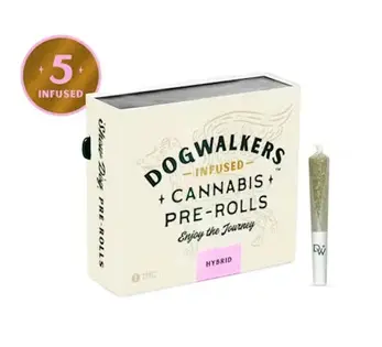 (2.25g) Infused Pre-Roll Pack | Dogwalkers - Show Dogs | Blue Zashimi [5pk]