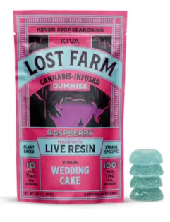 (0.1g) Lost Farm | Raspberry [Live Resin] | 10pk/100mg