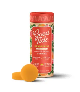 (0.1g) Good Tide | Grapefruit THC:CBD:CBC | 10pk/100mg