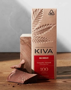 (0.1g) Chocolate Bar | Kiva | Milk Chocolate [20pc]