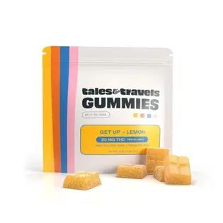 (each) Tales & Travels Gummies Get Up Sour Cherry 5pk (H) 100mg