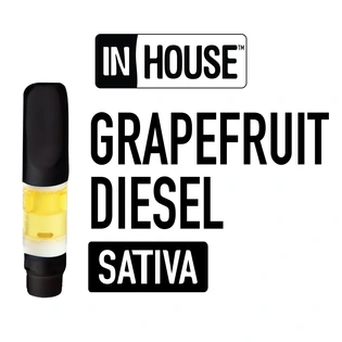 (0.5g) Cartridge | In House | Grapefruit Diesel