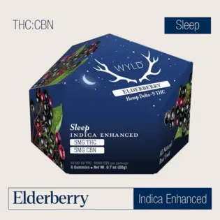 Wyld Elderberry 1:1  5mg THC : 5mg CBN