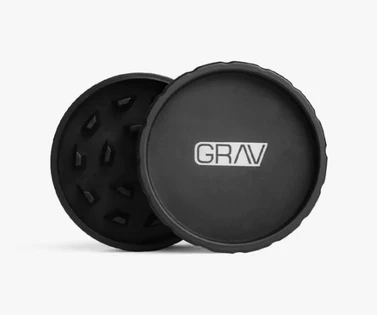 (each) GRAV Hemp Plastic Grinder 2-Piece $6