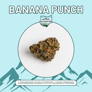 (14.15g) Appalachian Pharm - Banana Punch (H) - 14.15g