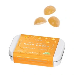 (each) Aeriz Sativa Tangerine Hash Drops 100mg (20ct)