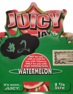 (each) JUICY JAYS  1 1/4  WATERMELON PAPERS