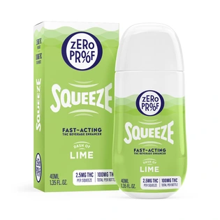 (each) Zero Proof Squeeze Dash of Lime 100mg