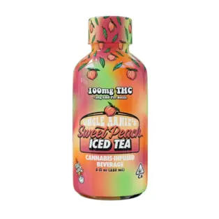 (0.1g) Sweet Peach Iced Tea Drink [8oz] (100mg)