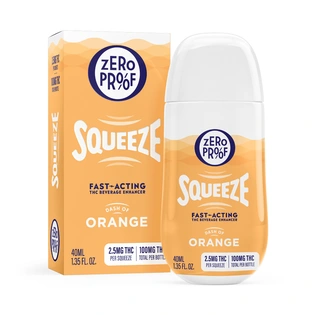 (0.1g) Zero Proof Squeeze Dash of Orange 100mg