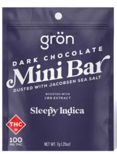 (1.0g) 1:1 Sleepy Dark Chocolate I Mini Bar I 100mg