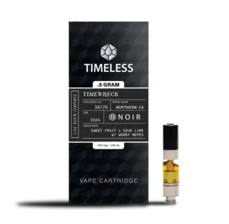 (0.5g) Timewreck Noir Live Resin Cartridge