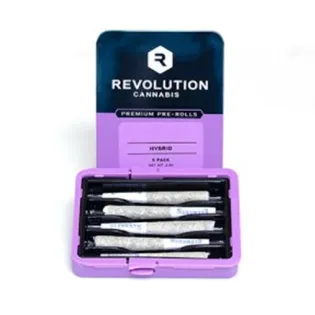 (2.5g) Pre-Roll Pack | Revolution | Blueberry