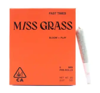 (2.0g) Pre-Roll Pack | Miss Grass | Fast Times Blend [5pk]