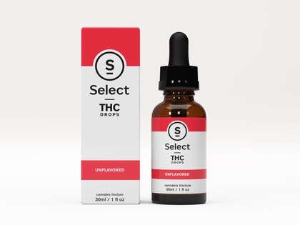 (0.8g) Select THC Drops Tinctures 800mg