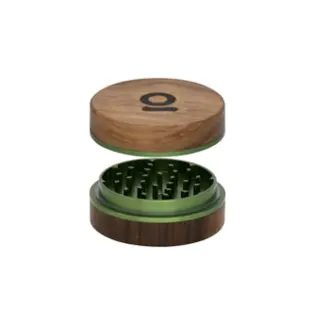 (each) Ongrok 2 Piece Walnut and Metal Grinder