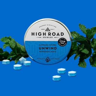 (each) High Road - 40PK Unwind Peppermint Mints