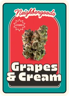 (2.83g) Grapes and Cream | Hybrid | [2.83g]