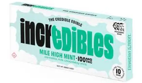 (0.1g) Mile High Mint Chocolate Bar 10-Pack