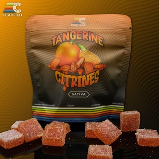 (0.1g) Tangerine Citrines 10pk | 100mg