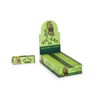 (each) Zig Zag 1 & 1/14 Organic Hemp Rolling Papers