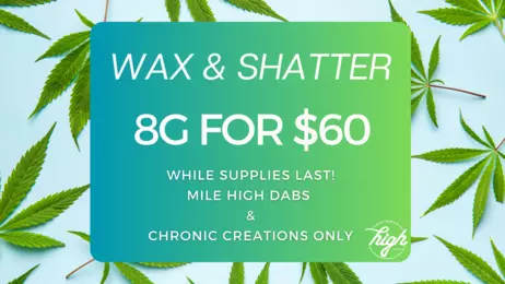 8g for $60 | Wax & Shatter