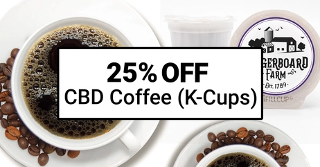 25% OFF CBD Coffee (K-Cups)