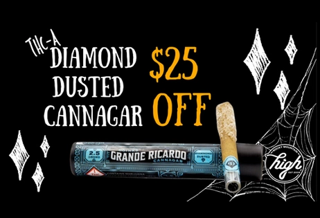 $45 Diamond Dusted 2.5g Cannagar by Grande Richard