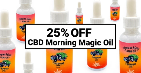 25% OFF CBD Morning Magic Oil