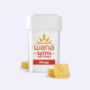 (each) Wana Gummies - Mango - Sativa Hybrid