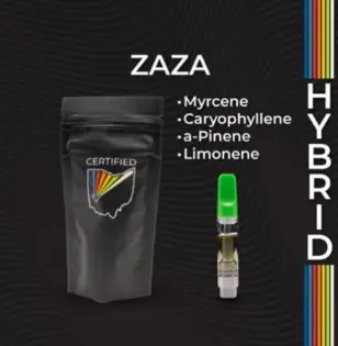 (0.84g) Certified Cultivators  | Zaza Cart .84g | Hybrid