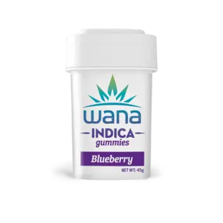 (each) Wana Gummies - Blueberry - Indica Hybrid