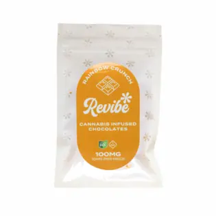 (0.1g) Revibe - Rainbow Crunch Chocolate 10pk - 100mg