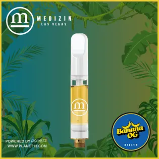 (0.391g) Banana OG .5g Live Resin Vape Cart