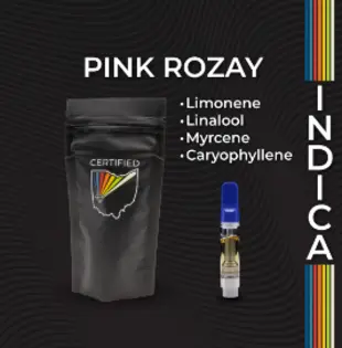 (0.84g) Certified Cultivators | Pink Rozay Cart 0.84g | Indica