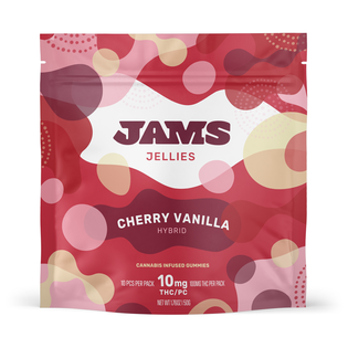 (0.1g) Cherry Vanilla 10pk Classic Jellies 100mg