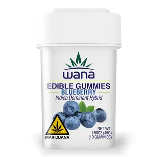 (3.54g) Wana Blueberry Gummies $26