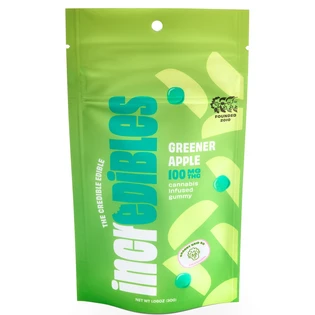 (each) Incredibles Greener Apple Gummies 100mg (10ct)