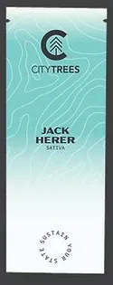 (0.438g) City Trees Jack Herer .5g Vape Cart