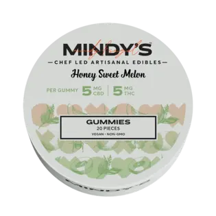 (0.1g) Honey Sweet Melon | 100mg THC: 100mg CBD | Gummy | Mindy's