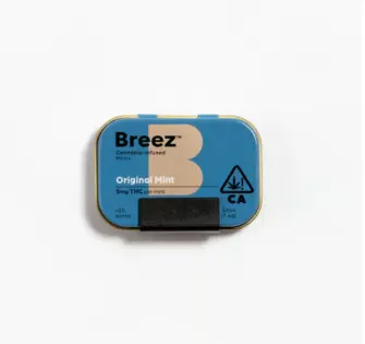 (0.01g) Breez - Original Mint Tin - 20ct (100mg THC)