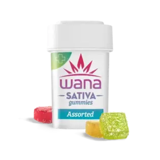 (0.11g) Sour Assorted Flavors Sativa Classic Gummies 10pk 105mg | 1 Day | 894809