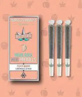 (1.5g) Minis Peach Mango 3pk Infused PreRoll